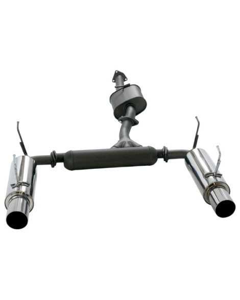 Honda S2000 AP1/AP2 HKS Hi-Power Dual Exit Cat-Back Exhaust w/Silver Tips Honda S2000 AP1/AP2 HKS Hi-Power Dual Exit Cat-Back Exhaust w/Silver Tips