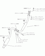 Toyota AE86 4A-GE Corolla 83-87 HKS Hi-Power409 Cat-Back Exhaust Toyota AE86 4A-GE Corolla 83-87 HKS Hi-Power409 Cat-Back Exhaust