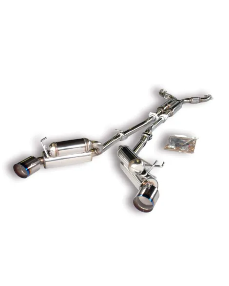 Nissan 350Z Z33 02-07 HKS Full Dual Hi-Power Muffler Exhaust Titanium Tips Nissan 350Z Z33 02-07 HKS Full Dual Hi-Power Muffler Exhaust Titanium Tips