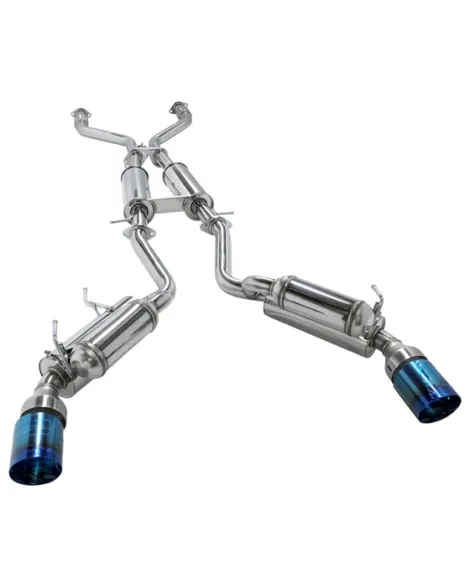 Nissan 370Z Z34 08-21 HKS Full Dual Hi-Power Muffler Exhaust Titanium Tips Nissan 370Z Z34 08-21 HKS Full Dual Hi-Power Muffler Exhaust Titanium Tips