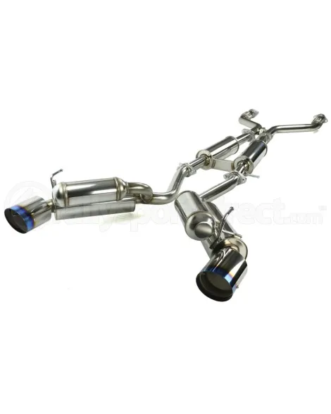 Nissan 370Z Z34 08-21 HKS Full Dual Hi-Power Muffler Exhaust Titanium Tips Nissan 370Z Z34 08-21 HKS Full Dual Hi-Power Muffler Exhaust Titanium Tips