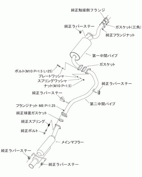 Honda CR-Z ZF1/ZF2 10-17 HKS Silent Hi-Power Exhaust Honda CR-Z ZF1/ZF2 10-17 HKS Silent Hi-Power Exhaust
