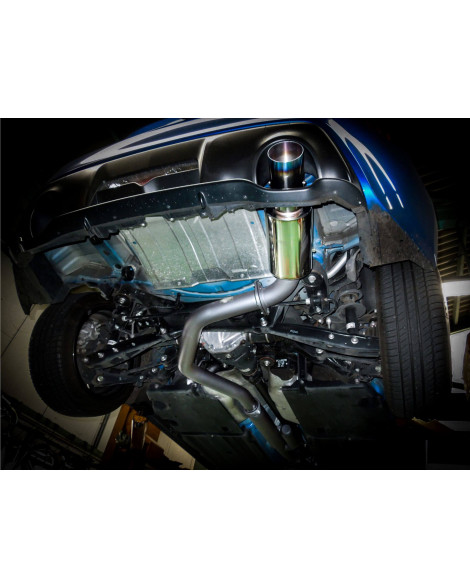 Subaru BRZ 12-21 / GT86 12-21 HKS Hi-Power Single Racing Cat-Back Exhaust Subaru BRZ 12-21 / GT86 12-21 HKS Hi-Power Single Racing Cat-Back Exhaust