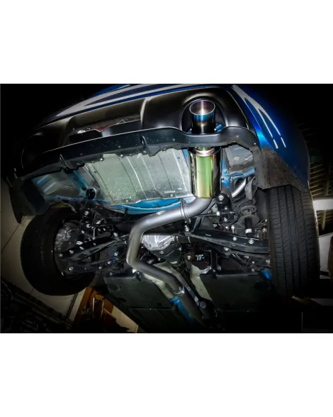 Subaru BRZ 12-21 / GT86 12-21 HKS Hi-Power Single Racing Cat-Back Exhaust
