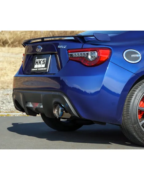 Subaru BRZ 12-21 / GT86 12-21 HKS Hi-Power Single Racing Cat-Back Exhaust V2 Subaru BRZ 12-21 / GT86 12-21 HKS Hi-Power Single Racing Cat-Back Exhaust V2