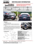 Toyota GR86 / Subaru BRZ 2022+ HKS LEGAMAX Premium Axle-Back / Backbox Exhaust 32018-AF018 Toyota GR86 / Subaru BRZ 2022+ HKS LEGAMAX Premium Axle-Back / Backbox Exhaust 32018-AF018