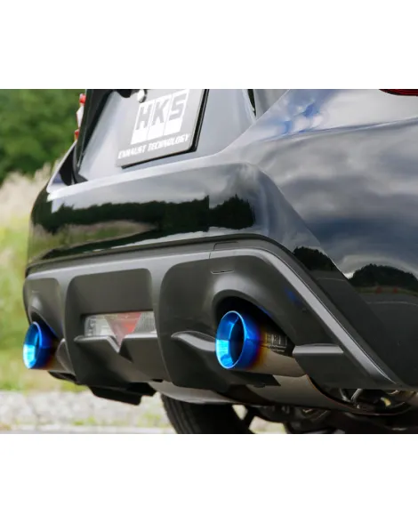 Subaru BRZ 12-21 / GT86 12-21 HKS Legamax Sports S-Tail Exhaust Ti Tips Subaru BRZ 12-21 / GT86 12-21 HKS Legamax Sports S-Tail Exhaust Ti Tips