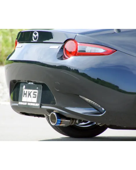 Mazda MX-5 ND HKS Legamax Sports Axle Back / Rear Section Exhaust Mazda MX-5 ND HKS Legamax Sports Axle Back / Rear Section Exhaust