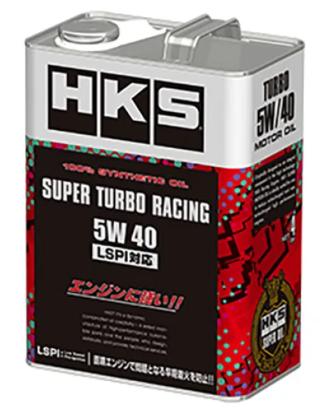 HKS SUPER TURBO RACING OIL 5W40 4L HKS SUPER TURBO RACING OIL 5W40 4L