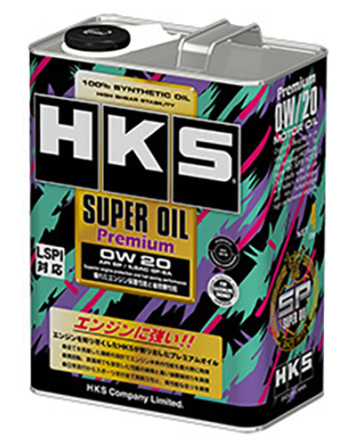 HKS SUPER OIL Premium 0W-20 API SP 4L