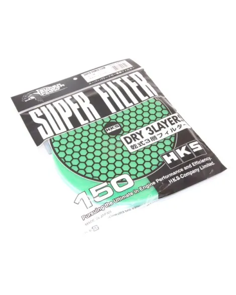 HKS Air Filter Super Power Flow 150mm Replacement Element Mushroom Green HKS Air Filter Super Power Flow 150mm Replacement Element Mushroom Green