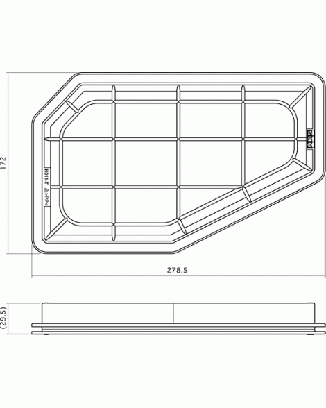 Honda Civic Type-R FN2 EURO/UK HKS Super Air Filter / Panel Filter Honda Civic Type-R FN2 EURO/UK HKS Super Air Filter / Panel Filter