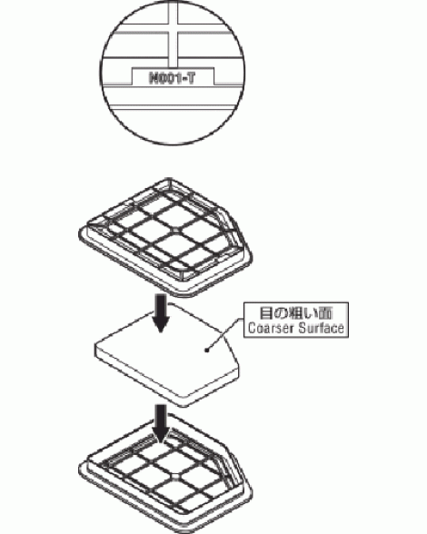 HKS Super Air Filter / Panel Filter Replacement S