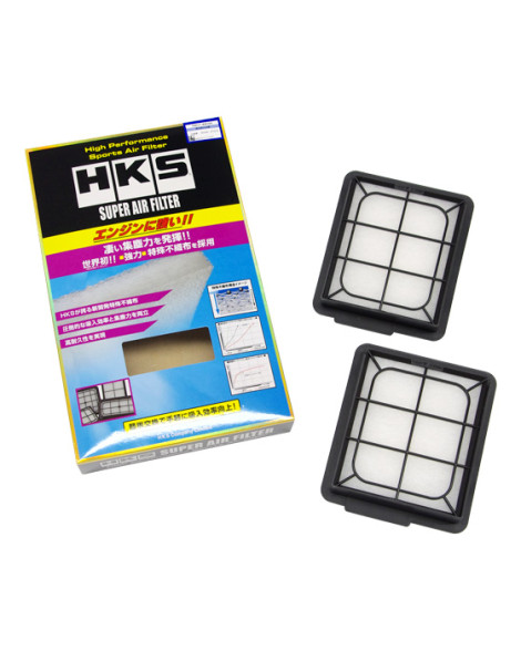 Nissan R35 GT-R 08+ HKS Super Air Filter / Panel Filter (PAIR) Nissan R35 GT-R 08+ HKS Super Air Filter / Panel Filter (PAIR)