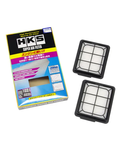 Nissan R35 GT-R 08+ HKS Super Air Filter / Panel Filter (PAIR) Nissan R35 GT-R 08+ HKS Super Air Filter / Panel Filter (PAIR)