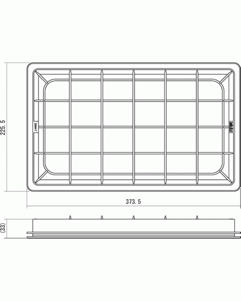 Mazda RX-8 SE3P HKS Super Air Filter / Panel Filter Mazda RX-8 SE3P HKS Super Air Filter / Panel Filter