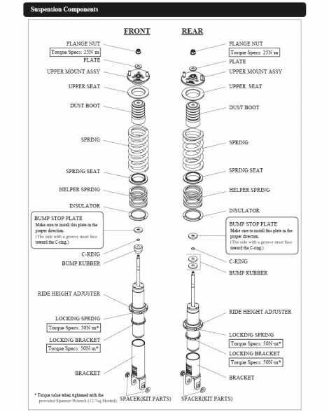 Honda S2000 AP1/AP2 99-09 HKS Hipermax S Suspension Kit Honda S2000 AP1/AP2 99-09 HKS Hipermax S Suspension Kit
