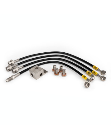 Mazda MX-5 MK1/MK2 NA/NB 89-05 Ex Sport HEL Performance Braided Brake Lines Front & Rear