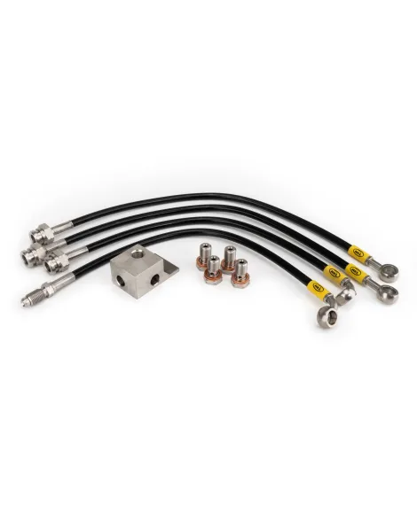 Mazda MX-5 MK1/MK2 NA/NB 89-05 Sport HEL Performance Braided Brake Lines Front & Rear Mazda MX-5 MK1/MK2 NA/NB 89-05 Sport HEL Performance Braided Brake Lines Front & Rear