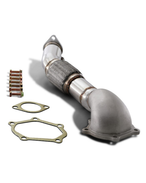 Mitsubishi EVO 10 X Japspeed Stainless Steel Exhaust Turbo Elbow Downpipe Mitsubishi EVO 10 X Japspeed Stainless Steel Exhaust Turbo Elbow Downpipe