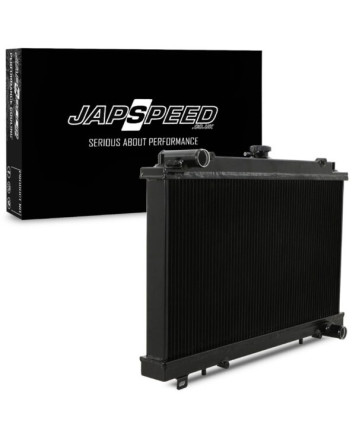 Nissan 200SX S14 / S14a / S15 SR20DET Japspeed Black Aluminium Radiator