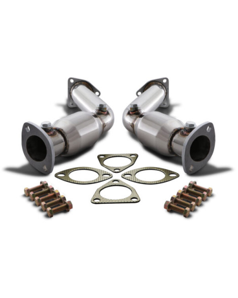 Nissan 350Z Z33 Japspeed Exhaust Decat Pipes Nissan 350Z Z33 Japspeed Exhaust Decat Pipes