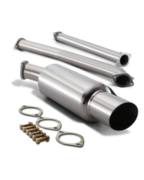 Mitsubishi EVO 8 260bhp Japspeed Cat Back Exhaust System Mitsubishi EVO 8 260bhp Japspeed Cat Back Exhaust System