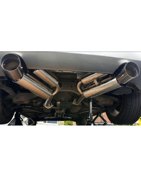 Nissan 350Z Z33 Japspeed K4 Cat Back Exhaust System Nissan 350Z Z33 Japspeed K4 Cat Back Exhaust System