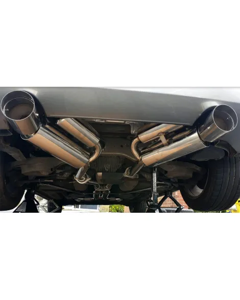 Nissan 350Z Z33 Japspeed K4 Cat Back Exhaust System Nissan 350Z Z33 Japspeed K4 Cat Back Exhaust System
