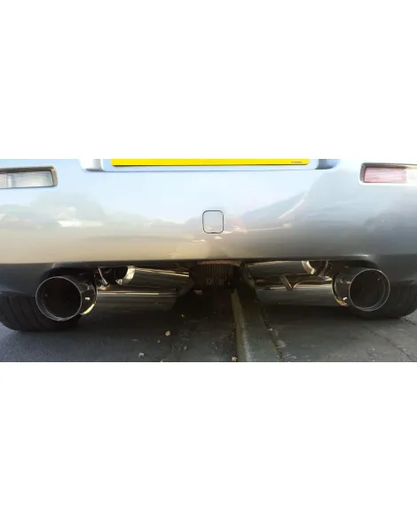 Nissan 350Z Z33 Japspeed K4 Cat Back Exhaust System Nissan 350Z Z33 Japspeed K4 Cat Back Exhaust System