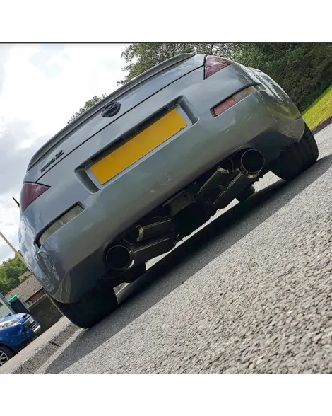 Nissan 350Z Z33 Japspeed K4 Cat Back Exhaust System Nissan 350Z Z33 Japspeed K4 Cat Back Exhaust System