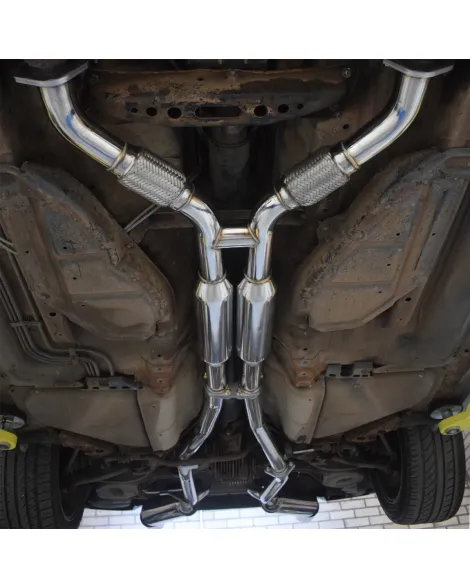 Nissan 350Z Z33 Japspeed K4 Cat Back Exhaust System Nissan 350Z Z33 Japspeed K4 Cat Back Exhaust System
