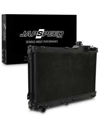 Mazda MX-5 MK1 NA 89-97 Japspeed Black Aluminium Radiator