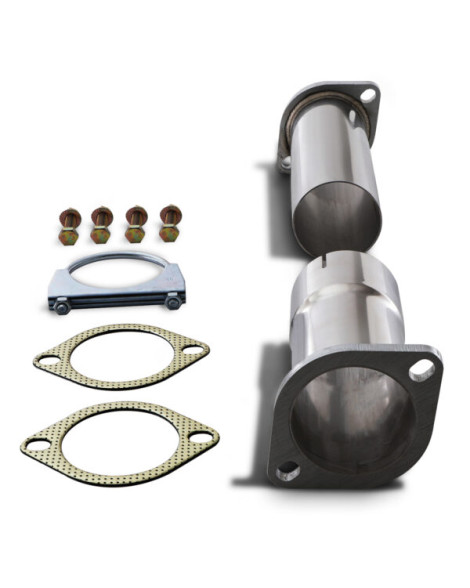 Nissan S14a / S15 / R34 / EVO 4/5/6 Japspeed Adjustable Exhaust Decat Pipe Nissan S14a / S15 / R34 / EVO 4/5/6 Japspeed Adjustable Exhaust Decat Pipe