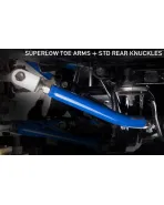 Nissan 200SX S13 / S14 / S15 Japspeed Adjustable Superlow Rear Toe Rods