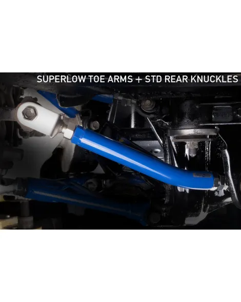 Nissan 200SX S13 / S14 / S15 Japspeed Adjustable Superlow Rear Toe Rods