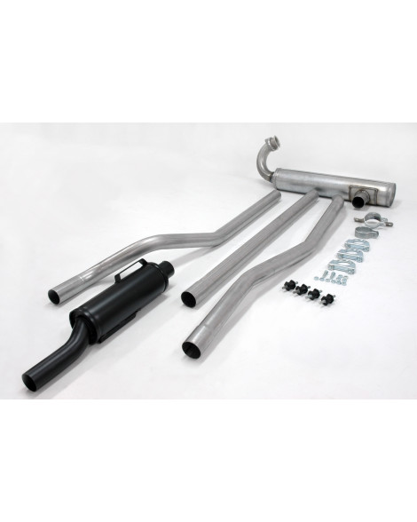 Saab 2 Stroke Jetex Manifold Back (Complete System - Incl. Downpipe) Saab 2 Stroke Jetex Manifold Back (Complete System - Incl. Downpipe)