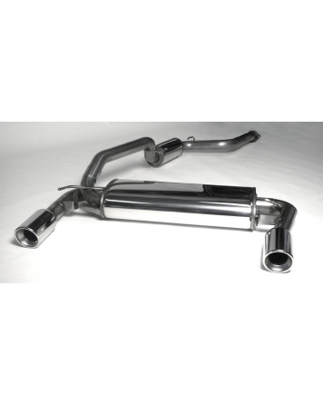 Ford Focus ST MK2 05+ Jetex Cat Back Exhaust System (Half System)