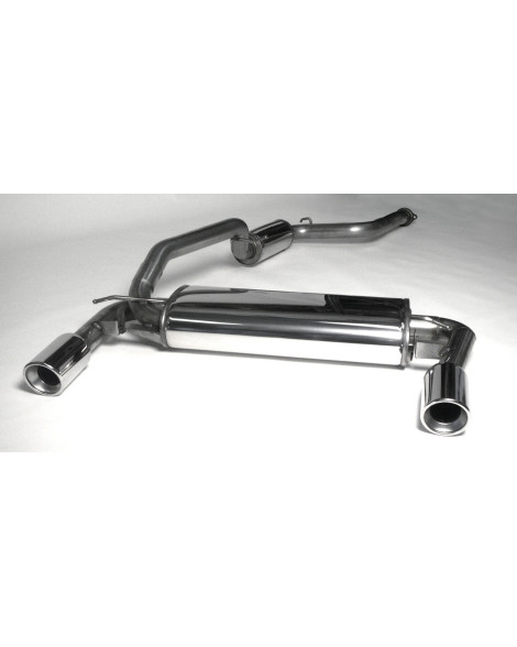 Ford Focus ST MK2 05+ Jetex Cat Back Exhaust System (Half System) Ford Focus ST MK2 05+ Jetex Cat Back Exhaust System (Half System)