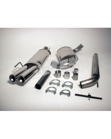 Volkswagen Golf Mk3 8V/16V/VR6 Jetex Half System (non-resonated with racepipe)