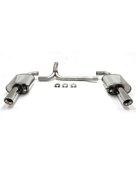 Volvo V70 III AWD 07+ Jetex Back Box and Connecting Pipe Volvo V70 III AWD 07+ Jetex Back Box and Connecting Pipe