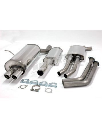 BMW 320i E46 97-01 Jetex Cat Back Exhaust (Half System)