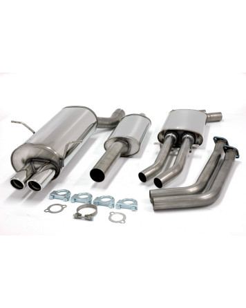 BMW 320i E46 99+ Jetex Cat Back Exhaust (Half System)