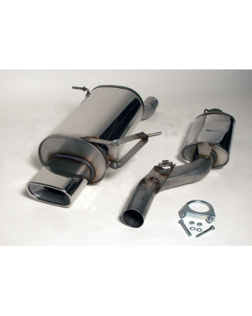 BMW Z3 94+ Jetex Cat Back Exhaust System (Half System)