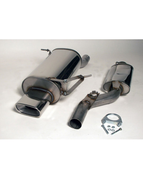 BMW Z3 94+ Jetex Cat Back Exhaust System (Half System) BMW Z3 94+ Jetex Cat Back Exhaust System (Half System)