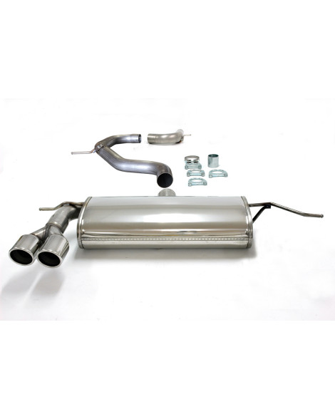 Audi A3 (8P) Petrol Turbo (03+) Jetex Half System (non-resonated with racepipe) Audi A3 (8P) Petrol Turbo (03+) Jetex Half System (non-resonated with racepipe)