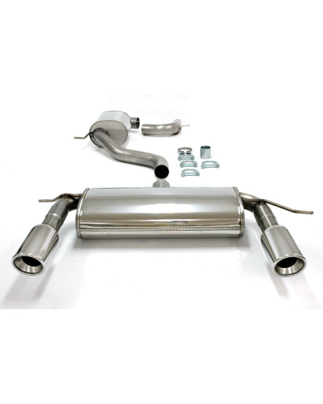 Audi A3 (8P) Petrol Turbo 05+ Jetex Cat Back Exhaust System (Half System - Resonated) Audi A3 (8P) Petrol Turbo 05+ Jetex Cat Back Exhaust System (Half System - Resonated)