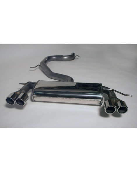 Volkswagen Scirocco Mk3 09+ Jetex Half System (non-resonated with racepipe) Volkswagen Scirocco Mk3 09+ Jetex Half System (non-resonated with racepipe)