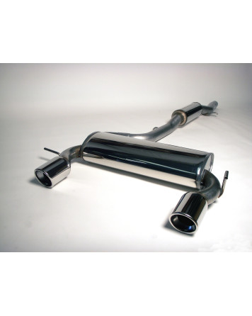 Audi TT (8N) 99+ Jetex Cat Back Exhaust (Half System - Resonated)