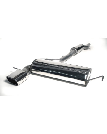 Audi S3 (8L) Quattro 99-03 Jetex Cat Back Exhaust (Half System - Resonated)